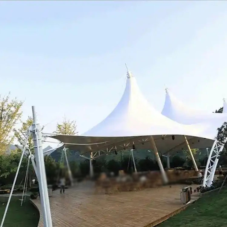 柞水县膜结构景观棚