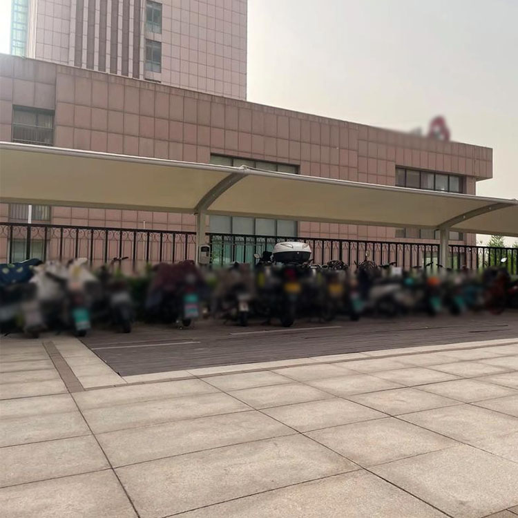 柞水县膜结构电动车棚