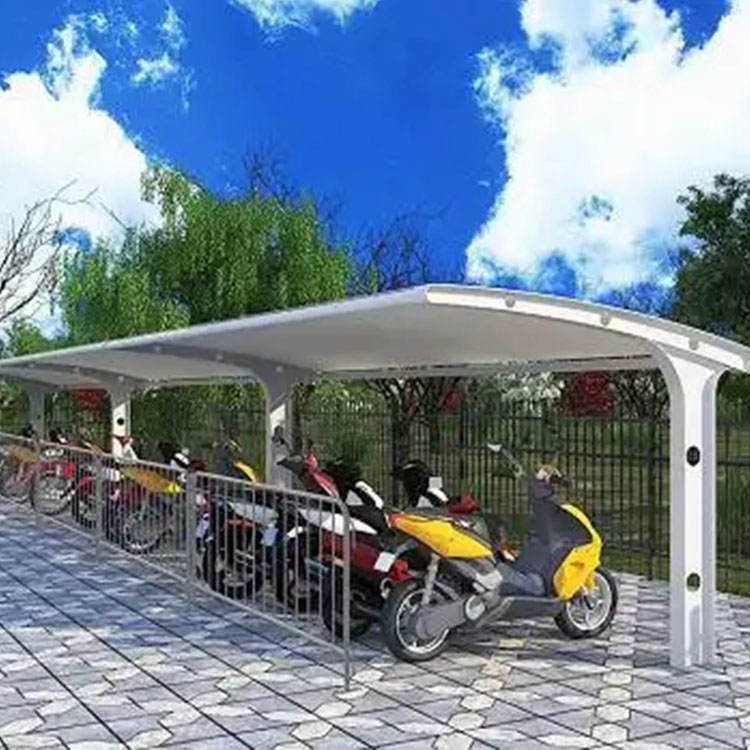 柞水县膜结构电动车棚